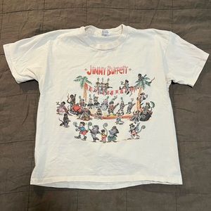 Vintage Jimmy Buffett t-shirt from 1993 tour